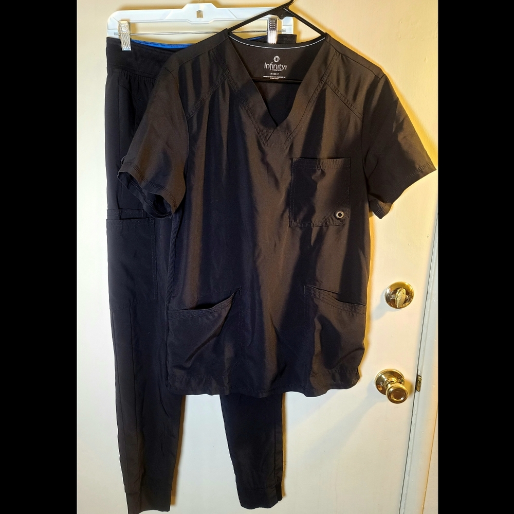 Men's Cherokee Black Scrubs